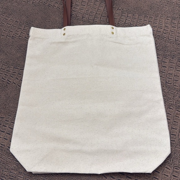 Bag of Fun Booze Tote Bag Canvas Smiley Face Graphic - Picture 6 of 6